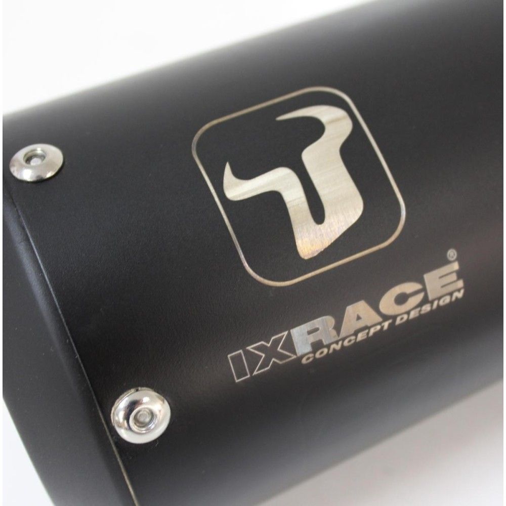 Ixrace Kawasaki Ninja H2 Sx 2022 2023 Mk2 Inox Silencer Mk2b Black