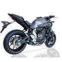 IXIL YAMAHA MT07 2014 2020 ligne d'échappement pot SX1 SY9762C