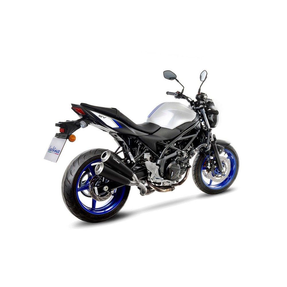 LEOVINCE Suzuki SV 650 / 2016 2022 GP DUALS double exhaust EURO 4 matt black 15105