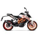 LEOVINCE KTM DUKE 390 RC / DUKE 125 RC / 2017 2020 LV ONE CARBONE pot d'échappement hom EURO 4 14186E