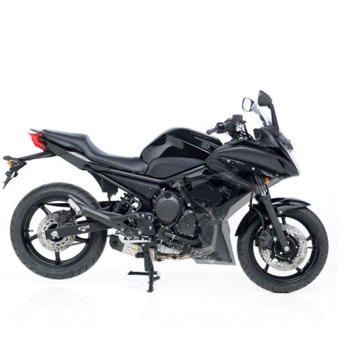 exhaust Yamaha XJ6 + Diversion + F 2009 2016 full system UNDERBODY EvoII 8232 silencer INOX LeoVince