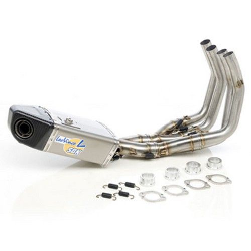 exhaust Yamaha XJ6 + Diversion + F 2009 2016 full system UNDERBODY EvoII 8232 silencer INOX LeoVince