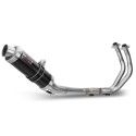 MIVV Yamaha MT07 2014 2017 GP BLACK full exhaust system silencer CE approved