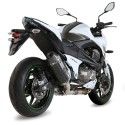 MIVV Kawasaki Z800 2013 2016 SPEED EDGE BLACK exhaust system silencer CE approved