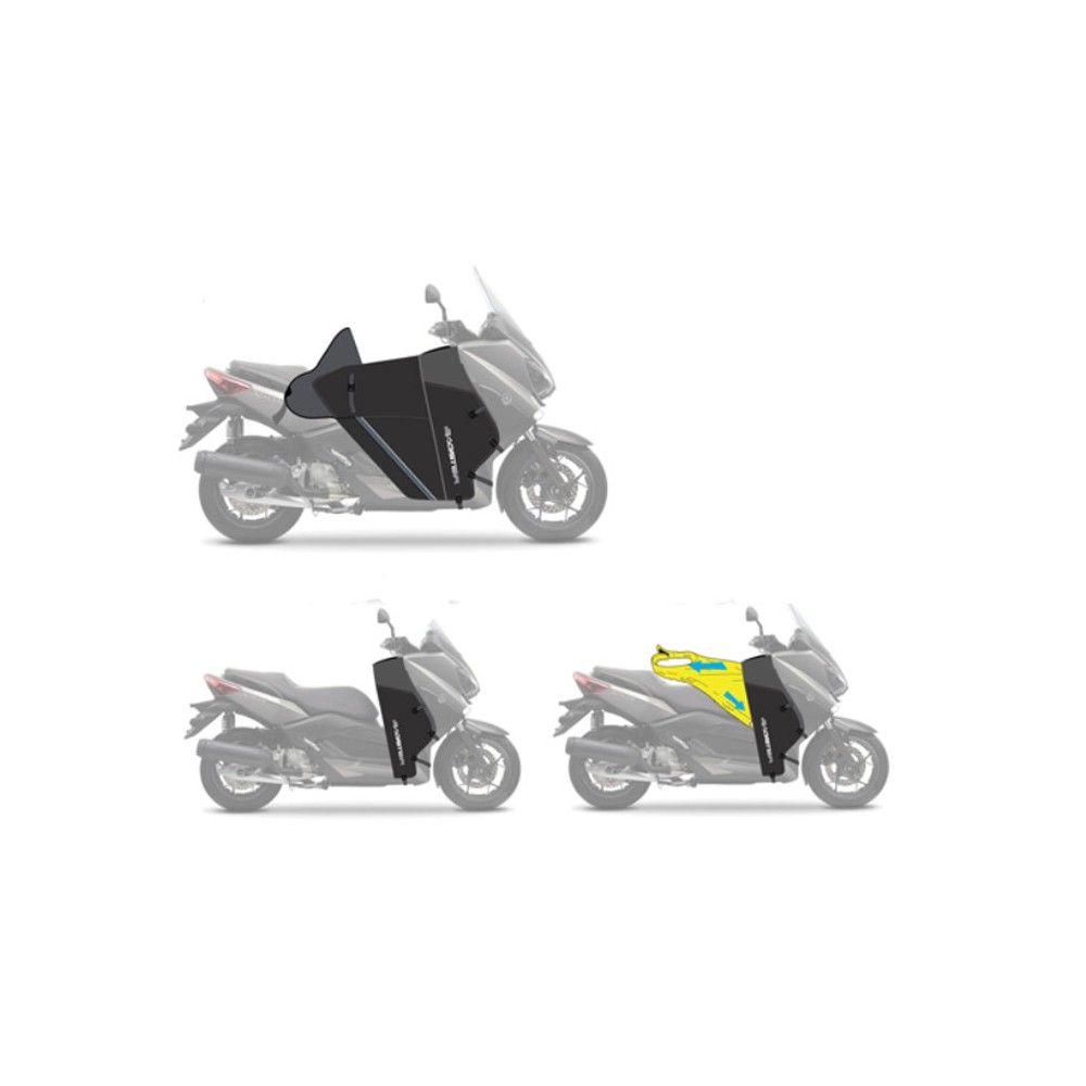 BAGSTER WINZIP tablier protection hiver été étanche HONDA 125 PCX / 2010 2018 - XTB190