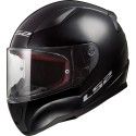 LS2 casque moto intégral FF353 RAPID SOLID noir brillant