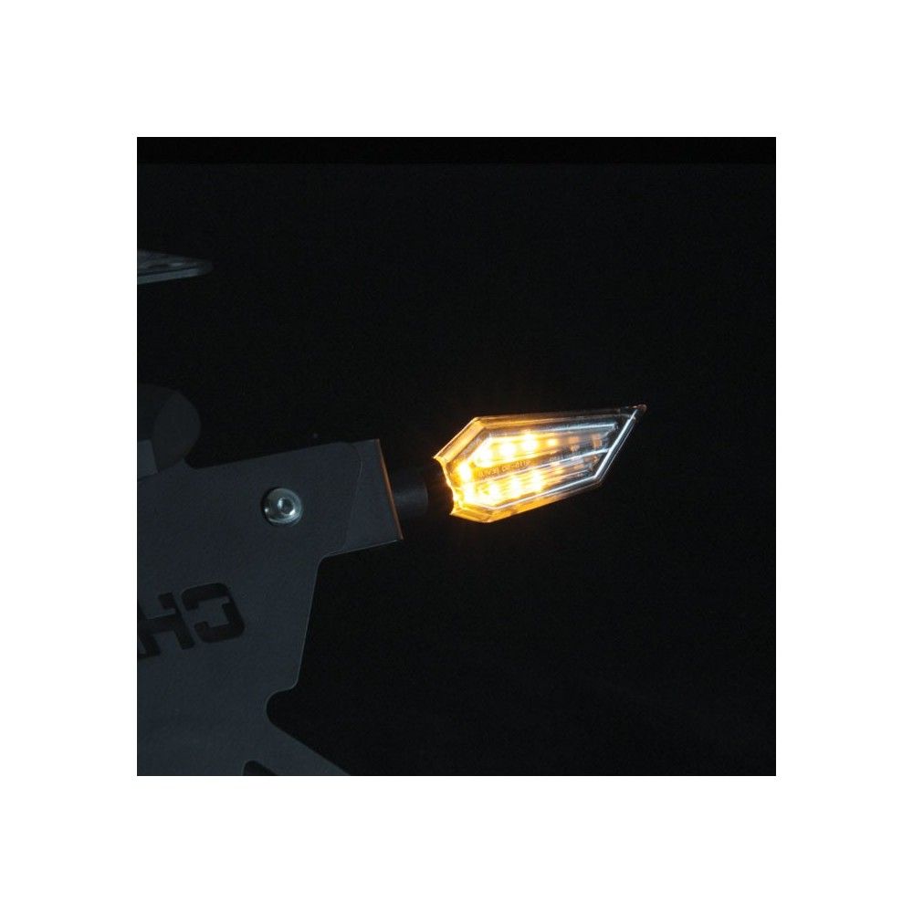 CHAFT paire de clignotants moto universels RETURN à led séquentiels HOMOLOGUE CE