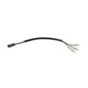 Pair of fast 3 wires connections for ERMAX CHAFT indicators Honda Yamaha Suzuki motorcycle