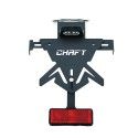 CHAFT universal adjustable universal license plate holder for HONDA CB1000R CB 125 300 CB500 650 CBR 650 