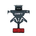 CHAFT universal adjustable universal license plate holder for SUZUKI GSXS 750 1000 GSR 750 SV 650 mot