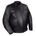 BERING motorcycle GRINGO all seasons man vintage leather jacket black King Size BCB320