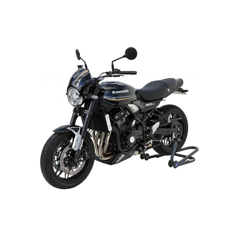 ERMAX Kawasaki Z900 RS 2018 2019 2020 2021 garde boue AR lèche roue PEINT + carter de chaine alu