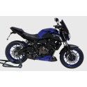 Garde boue AR ERMAX brut à peindre pour Yamaha MT07 2018 2019 2020 