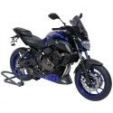 yamaha MT07 2018 2019 2020 saute vent bulle HP 39cm