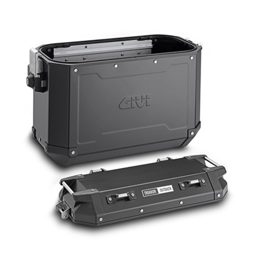 GIVI valise latérale MONOKEY CAME-SIDE TREKKER OUTBACK volume standard 37L noir