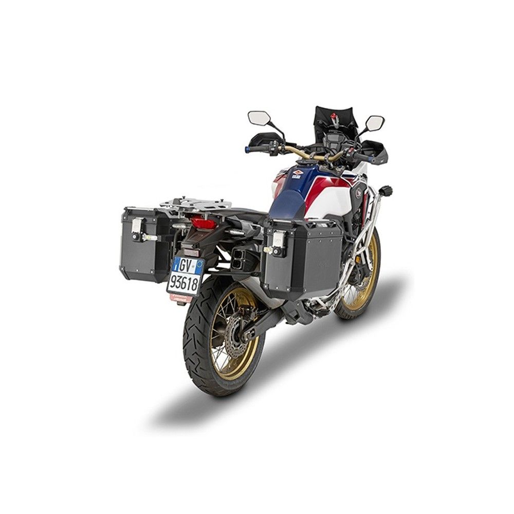 GIVI paire de valises latérales MONOKEY CAME-SIDE TREKKER OUTBACK volume standard 2 x 37L noir