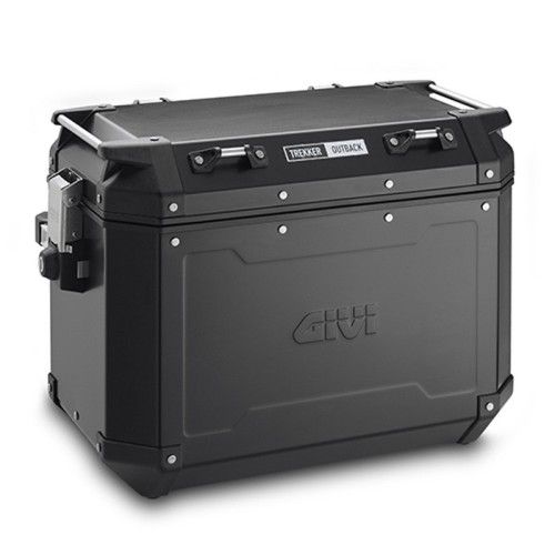 GIVI valise latérale MONOKEY CAME-SIDE TREKKER OUTBACK grand volume 48L noir