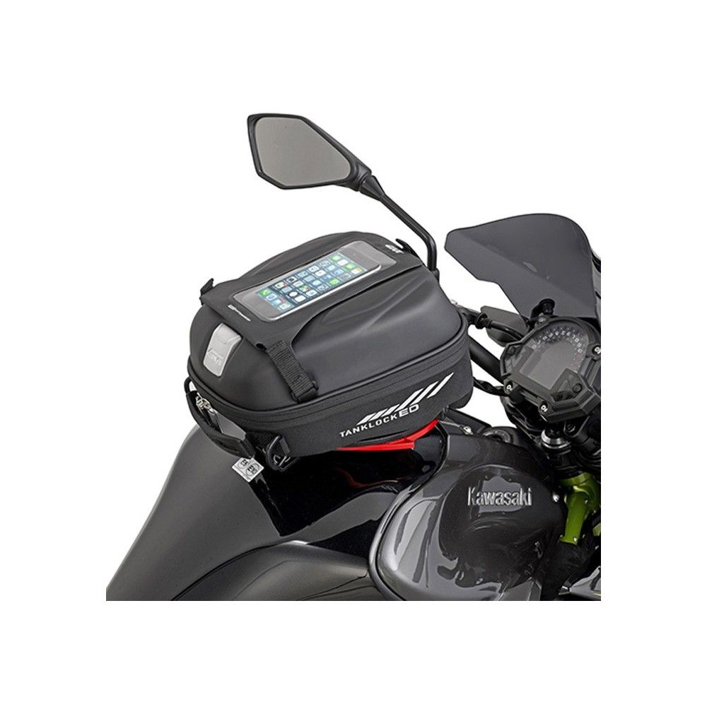 GIVI sacoche de réservoir ST605 TANKLOCKED verrouillage à clé semi rigide 5L