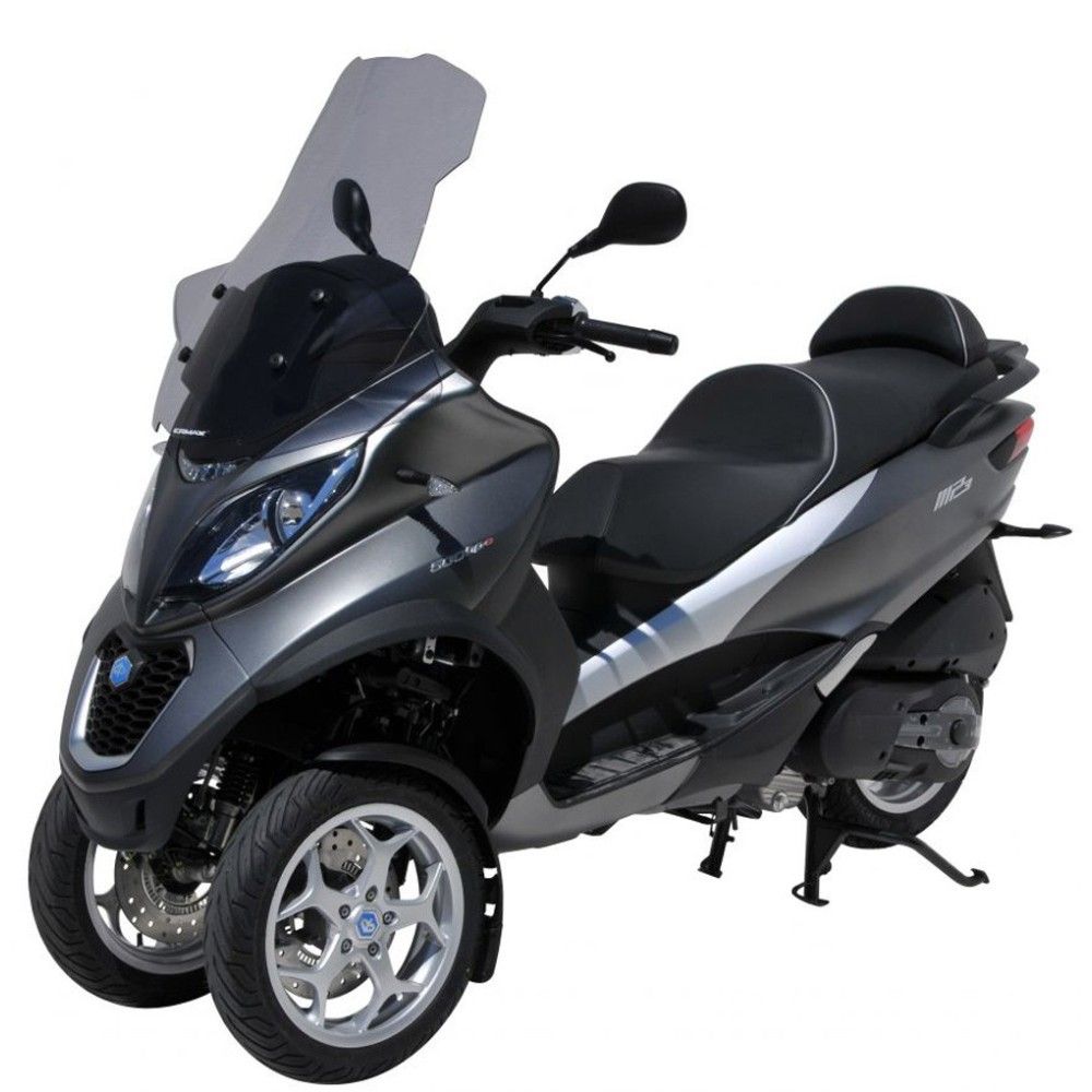 piaggio MP3 350 500 HPE SPORT BUSINESS 2018 2020 high protection windscreen +10 with hand protection - 70cm