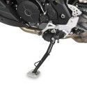 GIVI sole in alu and inox for side crutch of motorcycle APRILIA 1200 CAPONORD 2013 2017 - ES6706