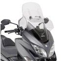 GIVI Suzuki 400 BURGMAN 2017 to 2019 HP AIRFLOW windscreen AF3115 - 77cm high