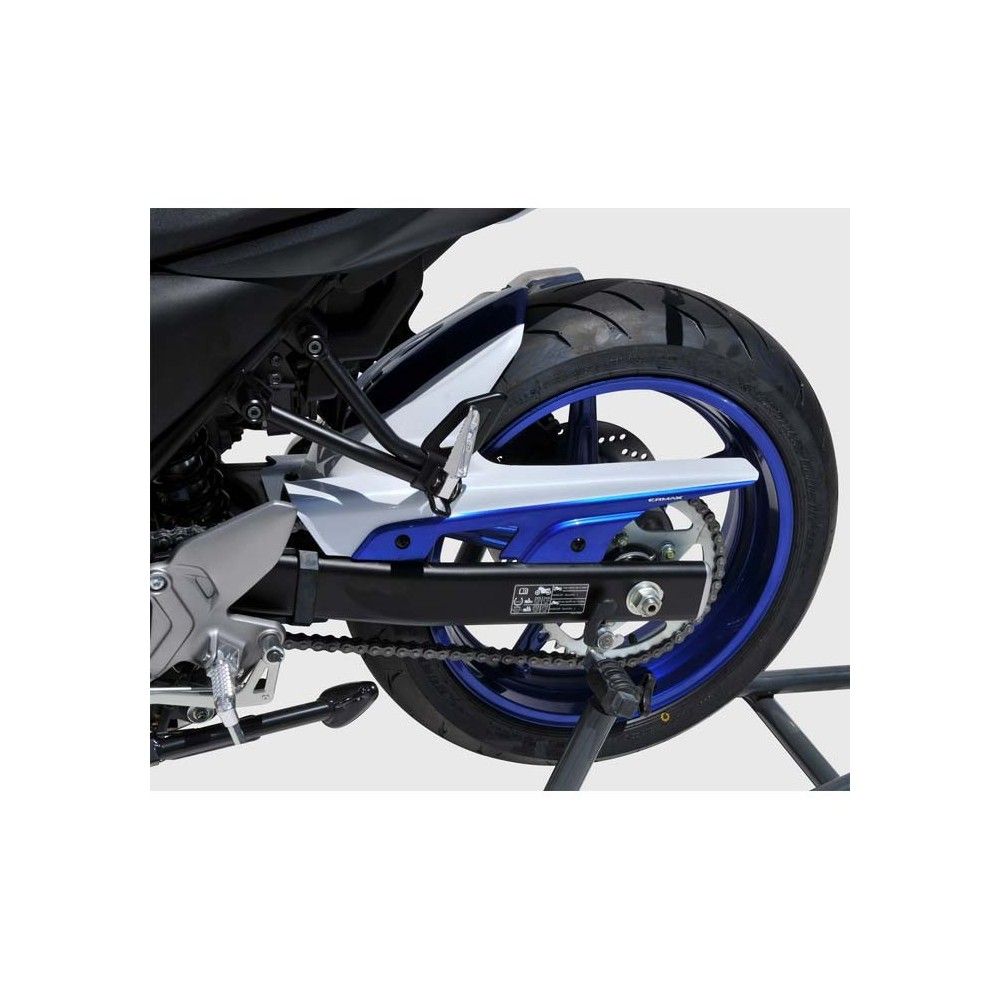 ERMAX painted rear mudguard for suzuki SV 650 N 2016 2021 