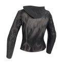 SEGURA LADY DORIAN woman vintage leather all seasons jacket black SCB1370