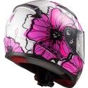 LS2 FF353 RAPID POPPIES woman integral helmet gloss pink