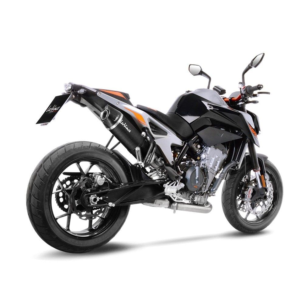 LEOVINCE KTM DUKE 790 / 890 R / 2018 2022 LV ONE CARBONE pot d'échappement hom EURO 4 14254E