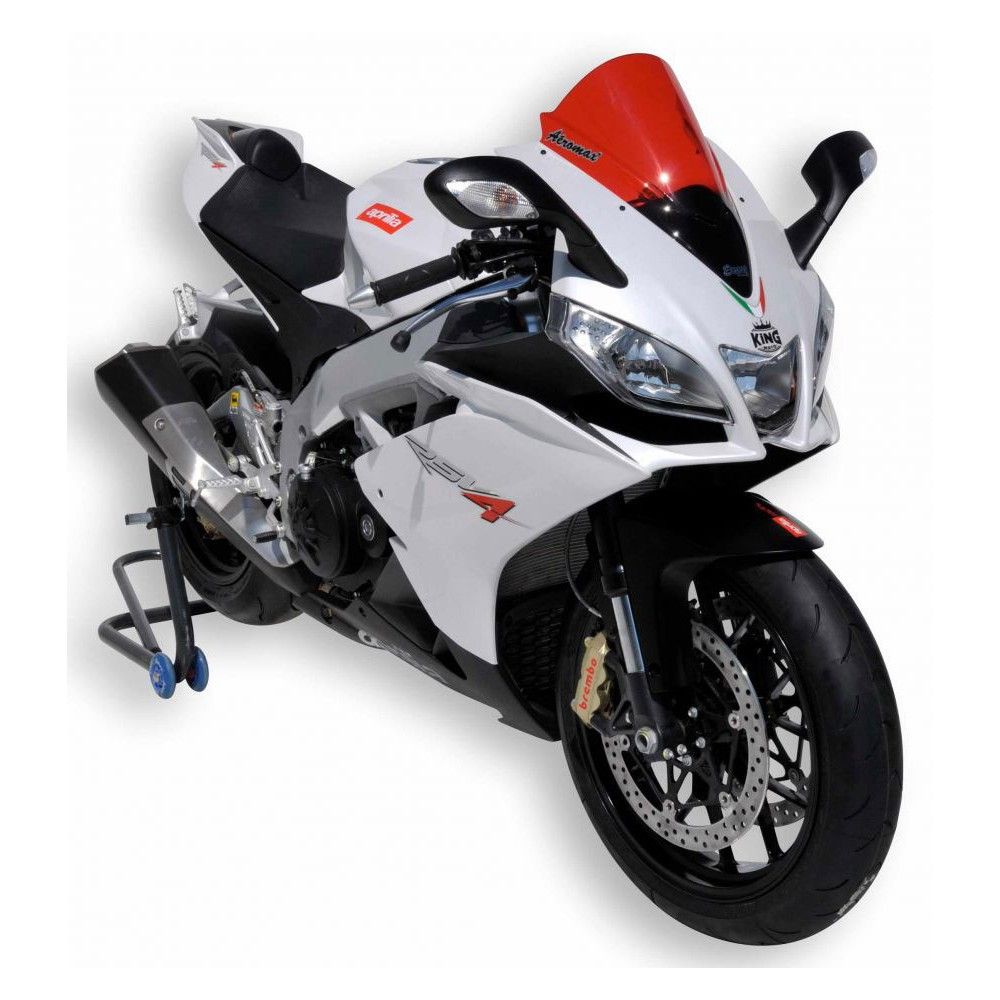 bulle aeromax double galbe ermax aprilia RSV4 R Factory 2009 2014