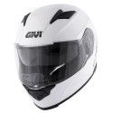 GIVI 50.5 TRIDION SOLID integral helmet metal white