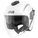 GIVI casque jet moto scooter FIBRE 20.9 GLIESE blanc brillant