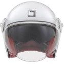 NOX vintage jet helmet moto scooter HERITAGE gloss white