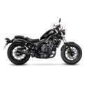 LEOVINCE Honda CMX 500 REBEL / 2017 2022 CLASSIC RACER BLACK vintage silencer EURO 4 15006B