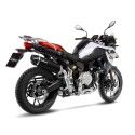 LEOVINCE BMW F750 GS / F850 GS / 2018 2022 NERO BLACK EVO II exhaust EURO 4 14055