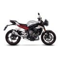 LEOVINCE Triumph  765 STREET TRIPLE /  R / RS / S / 2017 2022 LV PRO inox EURO 4 silencer 14286E