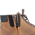 HARISSON moto scooter sport road urban man CUSTER sneakers waterproof brown