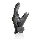 CHAFT PRIDE man summer vintage motorcycle scooter leather gloves EPI black