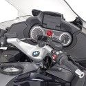 GIVI support universel S903A pour GPS & smartphone sur moto scooter fixation couvercle bocal liquide de frein embrayage