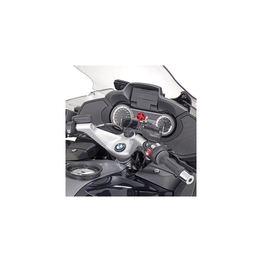 GIVI support universel S903A pour GPS & smartphone sur moto scooter fixation couvercle bocal liquide de frein embrayage