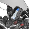 GIVI support universel S903A pour GPS & smartphone sur moto scooter fixation couvercle bocal liquide de frein embrayage