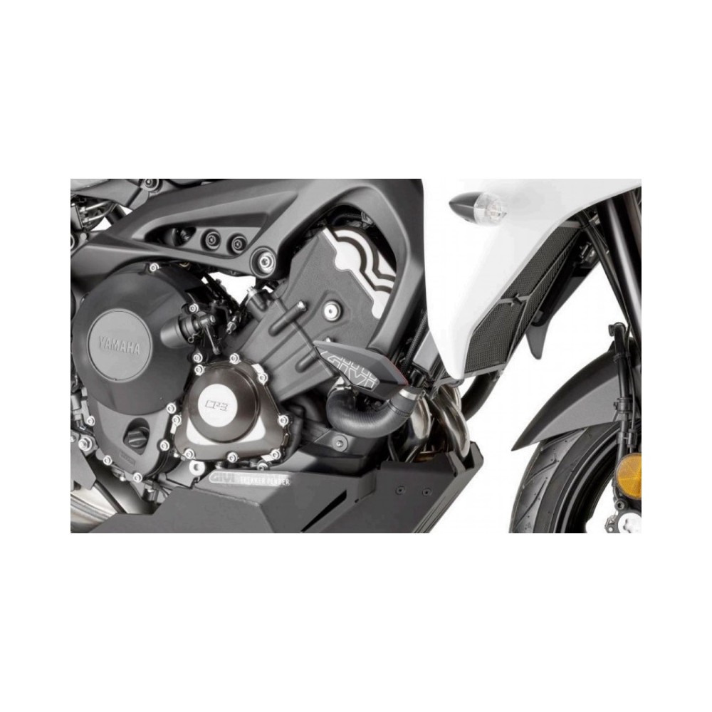GIVI engine motorcycle buffers skates protection insert SLIDER - GREEN SLD01GR