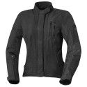 IXS blouson moto Lady ALANA textile femme toutes saisons étanche noir PROMO