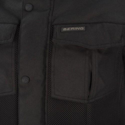 BERING motorcycle WALLACE summer man textile jacket black BTV520