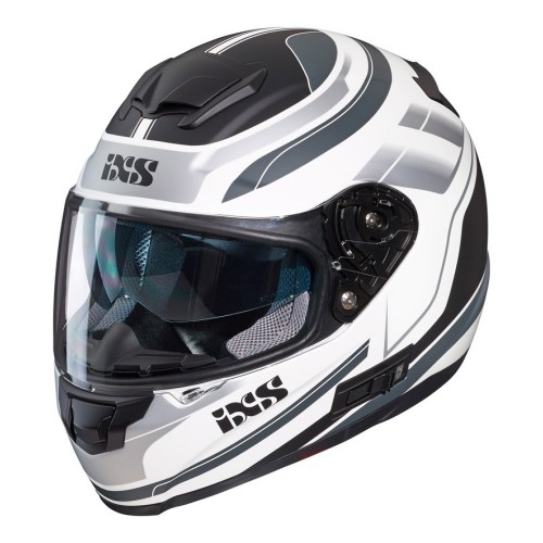 IXS HX215 2.0 integral helmet matt white-grey
