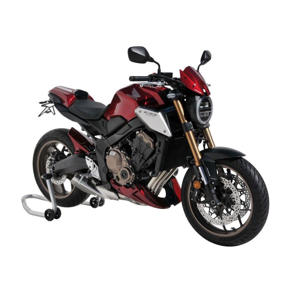 ermax honda CB650 R 2019 2020 tête de fourche saute vent peint 1 couleur