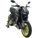 ermax yamaha MT09 2017 2020 tête de fourche saute vent 22cm peint 1 couleur ou bicolore