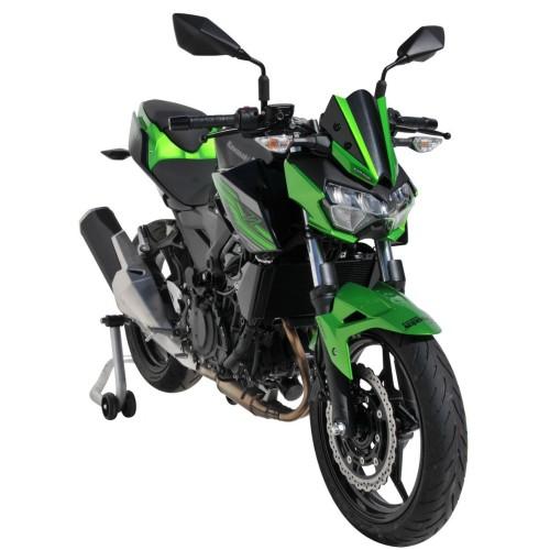 ermax Kawasaki Z400 2019 2020 tête de fourche saute vent BRUT A PEINDRE