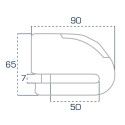 CHAFT FR SECURITE Antivol mini bloque disque moto scooter avec alarme FR10 - SRA - AV243