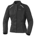 IXS veste moto Lady DELAYLA textile femme toutes saisons étanche noir PROMO